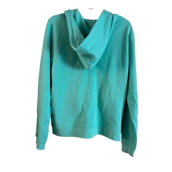 Retro Walt Disney World Mickey Mouse Teal / Blue Zip Up Hoodie Jacket Size Large - Picture 4 of 6